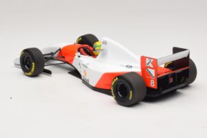 McLaren MP4/8 Ford #8 A. Senna Winner Japanese GP 1993 Minichamps 1:18 540931878 Metal - imaginea 5 din 7