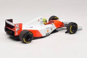 McLaren MP4/8 Ford #8 A. Senna Winner Japanese GP 1993 Minichamps 1:18 540931878 Metal - imaginea 6 din 7