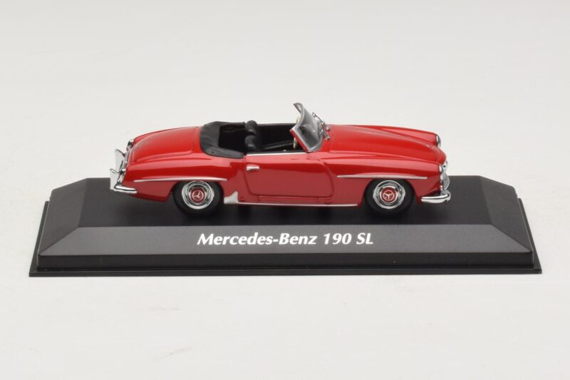 Mercedes 190 SL Roșu Maxichamps 1:43 Mercedes 190 SL Roșu Maxichamps 1:43 940033131-O Metal