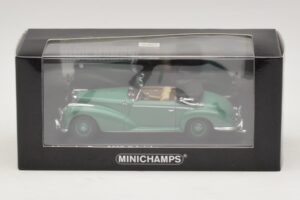 Mercedes 300S Cabriolet Verde Minichamps 1:43 430032335 Metal - imaginea 5 din 5