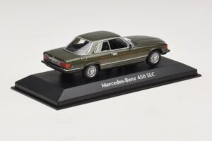Mercedes 450 SLC C107 Verde Închis Metalizat Maxichamps 1:43 940033420 Metal - imaginea 2 din 4