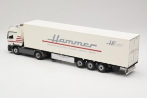 Mercedes Actros 1844LS Koffersattelzug Hammer Aachen Minichamps 1:43 499039105 Metal - imaginea 5 din 6