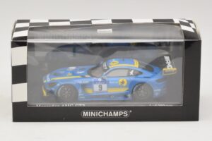 Mercedes AMG GT3 Black Falcon #9 Y. Buurman / M. Engel 24 Hours of Nurburgring 2016 Minichamps 1:43 437163009 Metal - imaginea 5 din 5