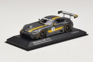 Mercedes AMG GT3 Presentation Hockenheimring 2015 Minichamps 1:43 437163001 Metal - imaginea 2 din 4