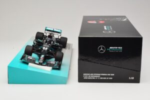 Mercedes AMG Petronas W11 EQ Performance #44 L. Hamilton 91st F1 Win Eifel GP 2020 Minichamps 1:18 113201144 Metal - imaginea 6 din 6