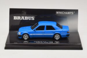 Mercedes Brabus 6.5 500E W124 Albastru Minichamps 1:43 437032502 Metal