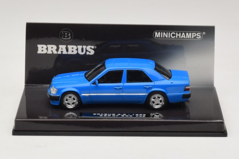 Mercedes Brabus 6.5 500E W124 Albastru Minichamps 1:43 437032502 Metal