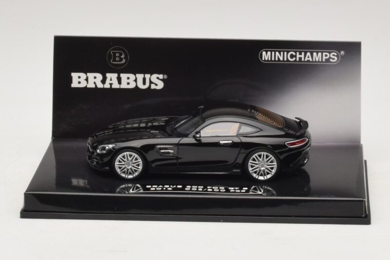 Mercedes Brabus 600 GT S C190 Negru Minichamps 1:43 Mercedes Brabus 600 GT S C190 Negru Minichamps 1:43 437032520 Metal