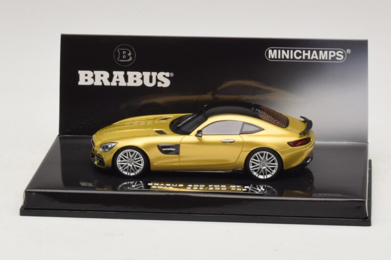 Mercedes Brabus 600 GT S C190 Auriu Minichamps 1:43 Mercedes Brabus 600 GT S C190 Auriu Minichamps 1:43 437032522 Metal