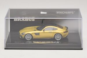 Mercedes Brabus 600 GT S C190 Auriu Minichamps 1:43 437032522 Metal - imaginea 4 din 5