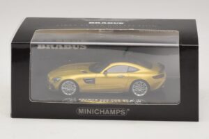 Mercedes Brabus 600 GT S C190 Auriu Minichamps 1:43 437032522 Metal - imaginea 5 din 5