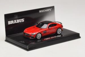 Mercedes Brabus 600 GT S C190 Roșu Minichamps 1:43 437032521 Metal - imaginea 2 din 5