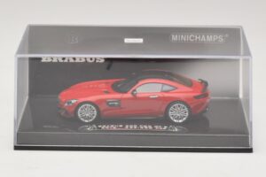 Mercedes Brabus 600 GT S C190 Roșu Minichamps 1:43 437032521 Metal - imaginea 4 din 5