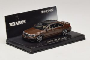 Mercedes Brabus 850 S63 W222 Maro Metalizat Minichamps 1:43 437034202 Metal - imaginea 2 din 5