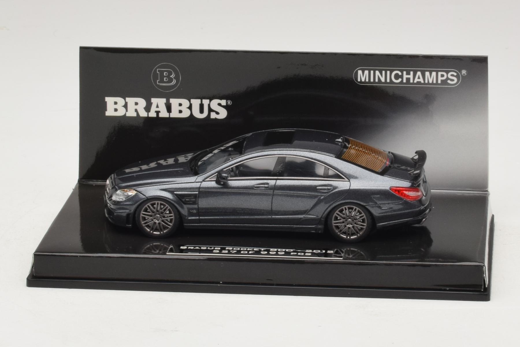 Minichamps Mercedes Brabus Rocket 800 C218 1:43 Negru