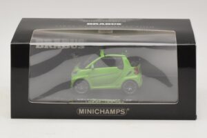 Mercedes Brabus Ultimate 120 Cabriolet Verde Minichamps 1:43 437032731 Metal - imaginea 5 din 5
