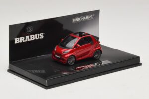 Mercedes Brabus Ultimate 120 Cabriolet Roșu Minichamps 1:43 437032730 Metal - imaginea 2 din 5