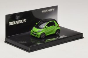 Mercedes Brabus Ultimate 120 Verde Minichamps 1:43 437032700 Metal - imaginea 2 din 5