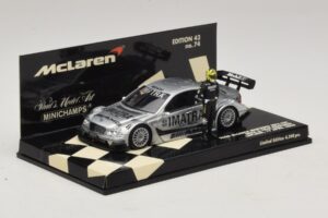 Mercedes C203 DTM Team McLaren Mercedes MP4-98T Mika & Erja Hakkinen Lapland 17 April 2000 Minichamps 1:43 530984378-P1 Metal - imaginea 2 din 4