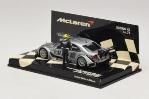 Mercedes C203 DTM Team McLaren Mercedes MP4-98T Mika & Erja Hakkinen Lapland 17 April 2000 Minichamps 1:43 530984378-P1 Metal - imaginea 3 din 4