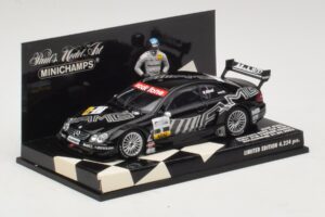 Mercedes CLK DTM #2 J. Alesi First DTM Podium Finish Hockenheim 2002 Minichamps 1:43 400023292 Metal - imaginea 2 din 4
