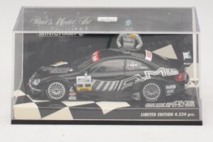 Mercedes CLK DTM #2 J. Alesi First DTM Podium Finish Hockenheim 2002 Minichamps 1:43 400023292 Metal - imaginea 4 din 4