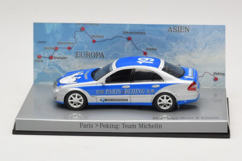 Mercedes E-Class #19 Team Michelin Rally Paris-Peking 2007 Minichamps 1:43 Mercedes E-Class #19 Team Michelin Rally Paris-Peking 2007 Minichamps 1:43 B66962269 Metal