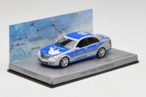Mercedes E-Class #19 Team Michelin Rally Paris-Peking 2007 Minichamps 1:43 B66962269 Metal - imaginea 2 din 5
