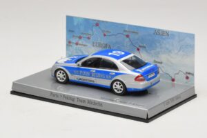 Mercedes E-Class #19 Team Michelin Rally Paris-Peking 2007 Minichamps 1:43 B66962269 Metal - imaginea 3 din 5