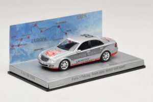 Mercedes E-Class #5 Team Auto Motor und Sport Rally Paris-Peking 2007 Minichamps 1:43 B66962261 Metal - imaginea 2 din 5