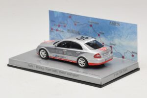 Mercedes E-Class #5 Team Auto Motor und Sport Rally Paris-Peking 2007 Minichamps 1:43 B66962261 Metal - imaginea 3 din 5