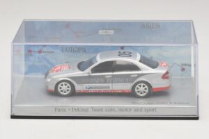 Mercedes E-Class #5 Team Auto Motor und Sport Rally Paris-Peking 2007 Minichamps 1:43 B66962261 Metal - imaginea 4 din 5