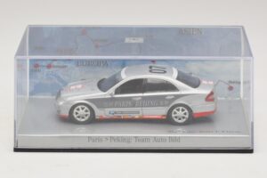 Mercedes E-Class #7 Team Auto Bild Rally Paris-Peking 2007 Minichamps 1:43 B66962263 Metal - imaginea 4 din 5