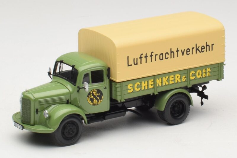 Mercedes L 3500 Camion cu Platformă Schenker Minichamps 1:43 439350028 Metal