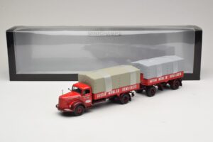 Mercedes L315 Pritschenzug Gustav Mauler Minichamps 1:43 499034720 Metal - imaginea 6 din 6