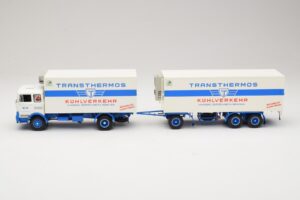 Mercedes LP1624 Kühlzug Transthermos Minichamps 1:43 499034840 Metal - imaginea 3 din 6
