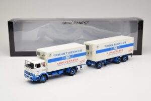 Mercedes LP1624 Kühlzug Transthermos Minichamps 1:43 499034840 Metal - imaginea 6 din 6