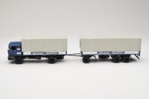 Mercedes LP1624 Pritschenzug Dachser Minichamps 1:43 499034821 Metal - imaginea 3 din 6