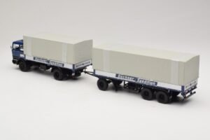 Mercedes LP1624 Pritschenzug Dachser Minichamps 1:43 499034821 Metal - imaginea 5 din 6