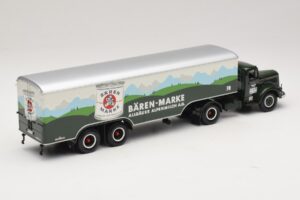Mercedes LS315 Koffersattelzug Bärenmarke Minichamps 1:43 499034780 Metal - imaginea 2 din 6