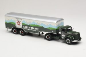 Mercedes LS315 Koffersattelzug Bärenmarke Minichamps 1:43 499034780 Metal - imaginea 4 din 6