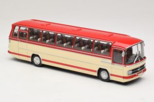 Mercedes O 302 Roșu Crem Minichamps 1:43 439035190 Metal - imaginea 4 din 6