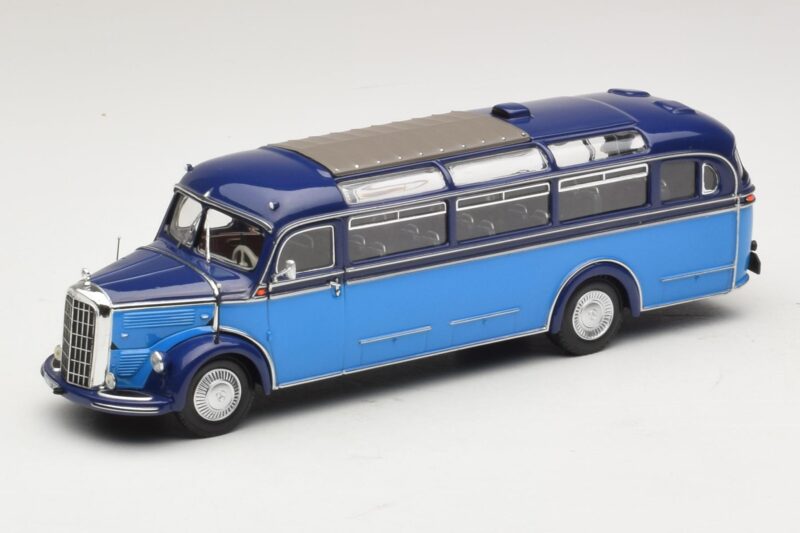 Mercedes O 3500 Autobuz Albastru Deschis Albastru Închis Minichamps 1:43 439360011 Metal