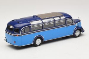 Mercedes O 3500 Autobuz Albastru Deschis Albastru Închis Minichamps 1:43 439360011 Metal - imaginea 2 din 6