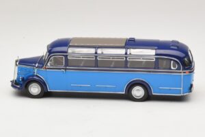 Mercedes O 3500 Autobuz Albastru Deschis Albastru Închis Minichamps 1:43 439360011 Metal - imaginea 3 din 6