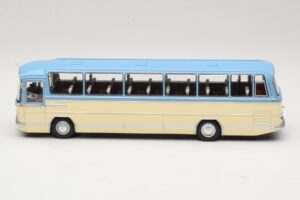 Mercedes O302 Albastru Crem Minichamps 1:43 439035181 Metal - imaginea 3 din 6