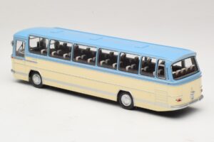 Mercedes O302 Albastru Crem Minichamps 1:43 439035181 Metal - imaginea 5 din 6