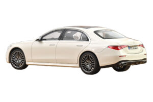 Mercedes S-Class W223 AMG Line Alb Norev 1:18 183807 Metal - imaginea 3 din 3
