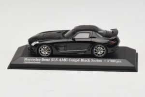 Mercedes SLS AMG C197 Black Series Negru Metalizat Minichamps 1:43 437033020 Metal