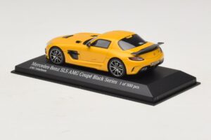 Mercedes SLS AMG C197 Black Series Auriu Minichamps 1:43 437033022 Metal - imaginea 3 din 4